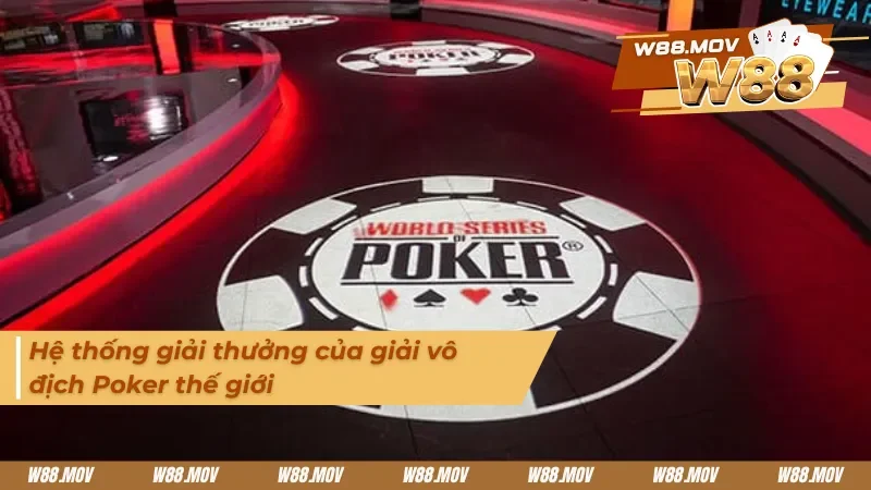 Hệ thống giải thưởng của WSOP